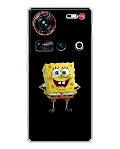 Чехол для ZTE Nubia Z70 Ultra с картинкой «Классический Губка Боб»