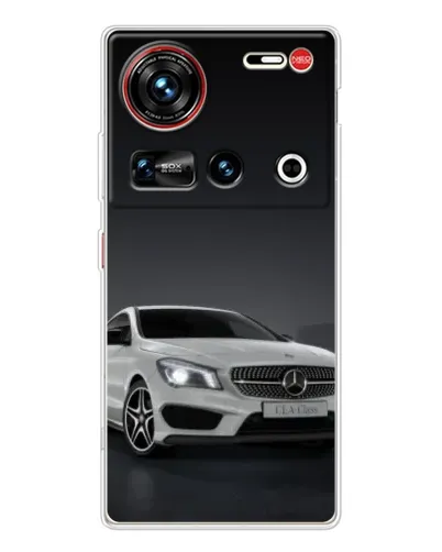 Чехол для ZTE Nubia Z70 Ultra с картинкой «Mercedes AMG GT Silver»