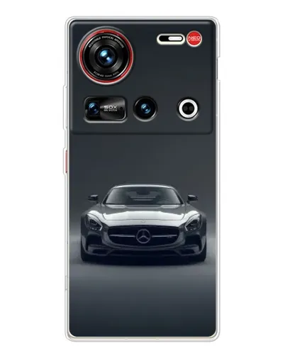 Чехол для ZTE Nubia Z70 Ultra с картинкой «Mercedes на черном»