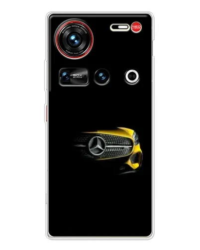 Чехол для ZTE Nubia Z70 Ultra с картинкой «Mercedes — ретро стиль»