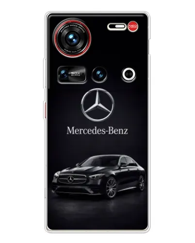 Чехол для ZTE Nubia Z70 Ultra с картинкой «Mercedes — решетка радиатора»