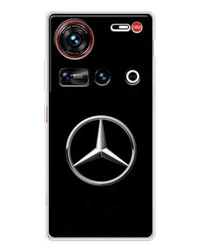 Чехол для ZTE Nubia Z70 Ultra с картинкой «Mercedes классический лого»