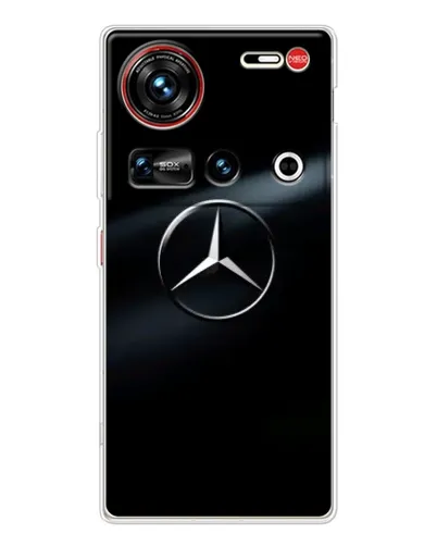 Чохол для ZTE Nubia Z70 Ultra з картинкою «Mercedes на металі» Чохол для ZTE Nubia Z70 Ultra з картинкою «Mercedes на металі»