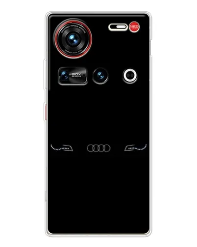 Чехол для ZTE Nubia Z70 Ultra с картинкой «Audi — световой подпись»