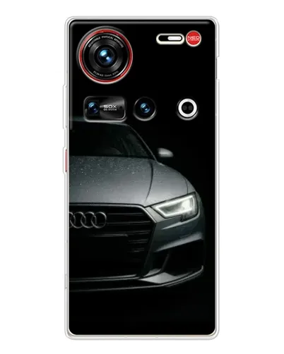 Чехол для ZTE Nubia Z70 Ultra с картинкой «Audi — детализация кузова»
