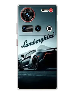 Чехол для ZTE Nubia Z70 Ultra с картинкой «Классическая надпись Lamborghini» Чехол для ZTE Nubia Z70 Ultra с картинкой «Классическая надпись Lamborghini»