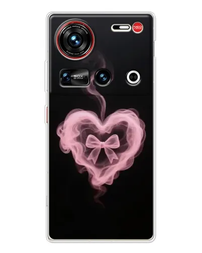 Чехол для ZTE Nubia Z70 Ultra с картинкой «Дымчатое сердце» Чехол для ZTE Nubia Z70 Ultra с картинкой «Дымчатое сердце»