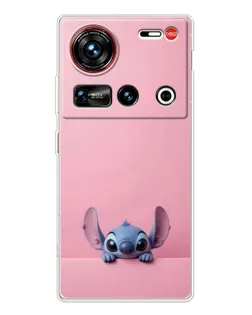 Чехол для ZTE Nubia Z70 Ultra с картинкой «Stitch выглядывает» Чехол для ZTE Nubia Z70 Ultra с картинкой «Stitch выглядывает»