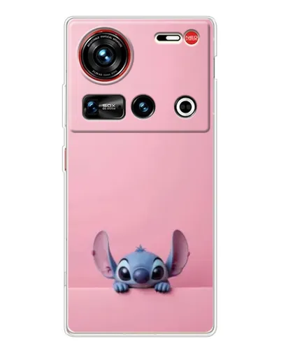 Чехол для ZTE Nubia Z70 Ultra с картинкой «Stitch выглядывает» Чехол для ZTE Nubia Z70 Ultra с картинкой «Stitch выглядывает»