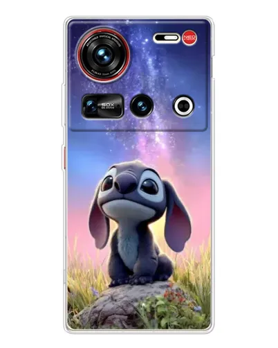 Чехол для ZTE Nubia Z70 Ultra с картинкой «Стич на рассвете» Чехол для ZTE Nubia Z70 Ultra с картинкой «Стич на рассвете»