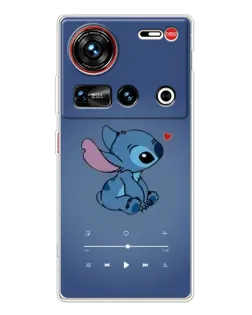 Чехол для ZTE Nubia Z70 Ultra с картинкой «Музыкальный Stitch» Чехол для ZTE Nubia Z70 Ultra с картинкой «Музыкальный Stitch»
