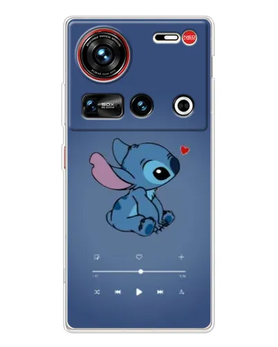 Чехол для ZTE Nubia Z70 Ultra с картинкой «Музыкальный Stitch» Чехол для ZTE Nubia Z70 Ultra с картинкой «Музыкальный Stitch»