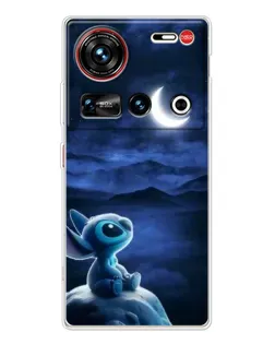 Чехол для ZTE Nubia Z70 Ultra с картинкой «Лунная ночь Стича» Чехол для ZTE Nubia Z70 Ultra с картинкой «Лунная ночь Стича»