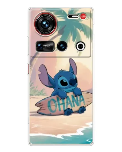 Чехол для ZTE Nubia Z70 Ultra с картинкой «Стич на серфе» Чехол для ZTE Nubia Z70 Ultra с картинкой «Стич на серфе»