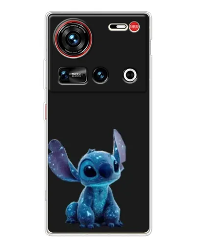Чехол для ZTE Nubia Z70 Ultra с картинкой «Стич на черном» Чехол для ZTE Nubia Z70 Ultra с картинкой «Стич на черном»