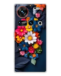 Чехол для ZTE Nubia Z70 Ultra с картинкой «Цветочная феерия» Чехол для ZTE Nubia Z70 Ultra с картинкой «Цветочная феерия»