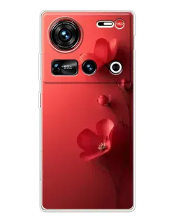 Чехол для ZTE Nubia Z70 Ultra с картинкой «Маковые соцветия» Чехол для ZTE Nubia Z70 Ultra с картинкой «Маковые соцветия»