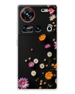 Чехол для ZTE Nubia Z70 Ultra с картинкой «Цветочная композиция» Чехол для ZTE Nubia Z70 Ultra с картинкой «Цветочная композиция»