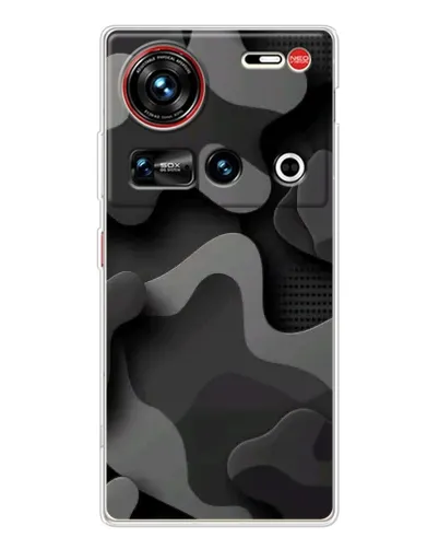 Чехол для ZTE Nubia Z70 Ultra с картинкой «Темный абстрактный камуфляж» Чехол для ZTE Nubia Z70 Ultra с картинкой «Темный абстрактный камуфляж»