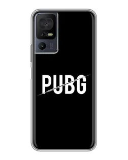 Чехол для ZTE nubia Z80 Ultra с картинкой «PUBG — белый логотип»