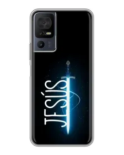 Чехол для ZTE nubia Z80 Ultra с картинкой «Меч Духа Jesus»