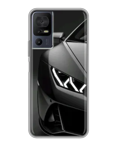 Чехол для ZTE nubia Z80 Ultra с картинкой «Lamborghini фары детализация»
