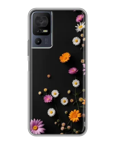 Чехол для ZTE nubia Z80 Ultra с картинкой «Цветочная композиция»