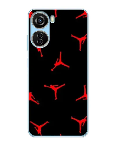 Чохол для ZTE V40 Design з картинкою «Jordan Red Pattern» Чохол для ZTE V40 Design з картинкою «Jordan Red Pattern»