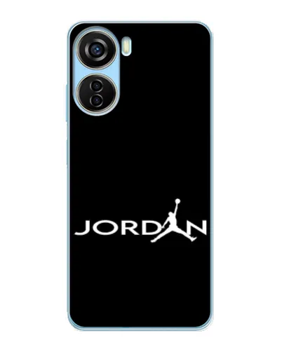 Чохол для ZTE V40 Design з картинкою «Jordan White Logo» Чохол для ZTE V40 Design з картинкою «Jordan White Logo»