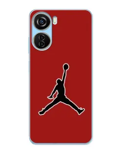 Чохол для ZTE V40 Design з картинкою «Jordan Red Back»