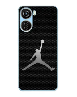 Чохол для ZTE V40 Design з картинкою «Jordan Dark Carbon»