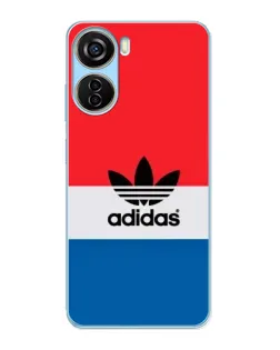 Чохол для ZTE V40 Design з картинкою «Ретро блоки Adidas»
