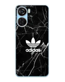Чохол для ZTE V40 Design з картинкою «Білий мармур Adidas»