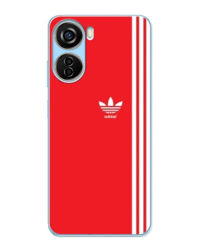 Чохол для ZTE V40 Design з картинкою «Червоний мінімалізм Adidas» Чохол для ZTE V40 Design з картинкою «Червоний мінімалізм Adidas»