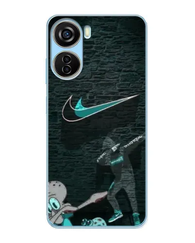 Чехол для ZTE V40 Design с картинкой «Спортивный арт Nike»
