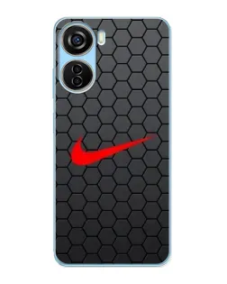 Чохол для ZTE V40 Design з картинкою «Nike — карбонова сітка» Чохол для ZTE V40 Design з картинкою «Nike — карбонова сітка»