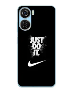Чехол для ZTE V40 Design с картинкой «Текстовый принт Nike» Чехол для ZTE V40 Design с картинкой «Текстовый принт Nike»