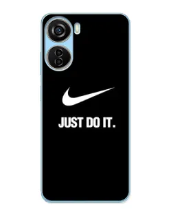 Чехол для ZTE V40 Design с картинкой «Классический принт Nike» Чехол для ZTE V40 Design с картинкой «Классический принт Nike»