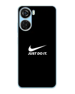 Чехол для ZTE V40 Design с картинкой «Минимализм от Nike» Чехол для ZTE V40 Design с картинкой «Минимализм от Nike»