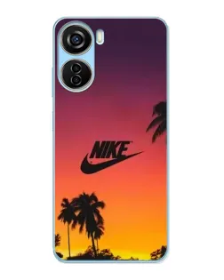 Чехол для ZTE V40 Design с картинкой «Nike на закате солнца» Чехол для ZTE V40 Design с картинкой «Nike на закате солнца»