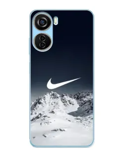 Чехол для ZTE V40 Design с картинкой «Nike — зимние горы» Чехол для ZTE V40 Design с картинкой «Nike — зимние горы»