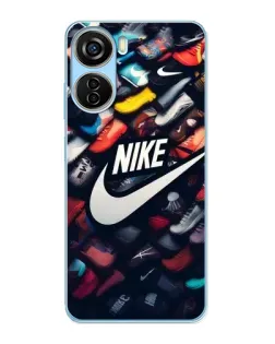Чехол для ZTE V40 Design с картинкой «Коллекция кроссовок Nike» Чехол для ZTE V40 Design с картинкой «Коллекция кроссовок Nike»