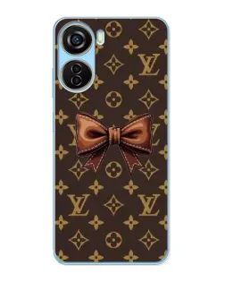 Чехол для ZTE V40 Design с картинкой «LV с бантом» Чехол для ZTE V40 Design с картинкой «LV с бантом»