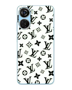 Чехол для ZTE V40 Design с картинкой «Монохромный хаос LV» Чехол для ZTE V40 Design с картинкой «Монохромный хаос LV»
