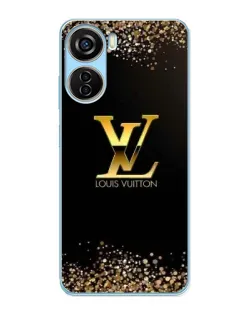 Чехол для ZTE V40 Design с картинкой «LV — золотые искры» Чехол для ZTE V40 Design с картинкой «LV — золотые искры»