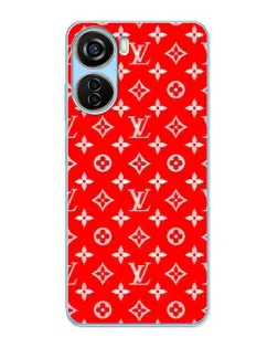 Чехол для ZTE V40 Design с картинкой «Яркий паттерн LV» Чехол для ZTE V40 Design с картинкой «Яркий паттерн LV»