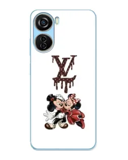 Чехол для ZTE V40 Design с картинкой «LV и Микки Маус» Чехол для ZTE V40 Design с картинкой «LV и Микки Маус»