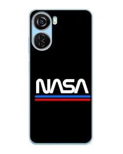 Чохол для ZTE V40 Design з картинкою «NASA — класика Red Blue» Чохол для ZTE V40 Design з картинкою «NASA — класика Red Blue»