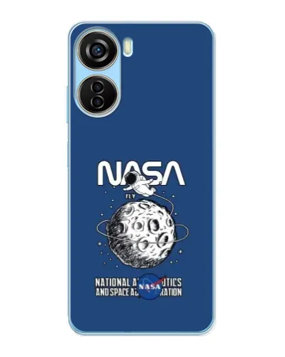 Чохол для ZTE V40 Design з картинкою «NASA — місячна місія»