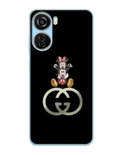 Чохол для ZTE V40 Design з картинкою «Мінні Маус на лого»